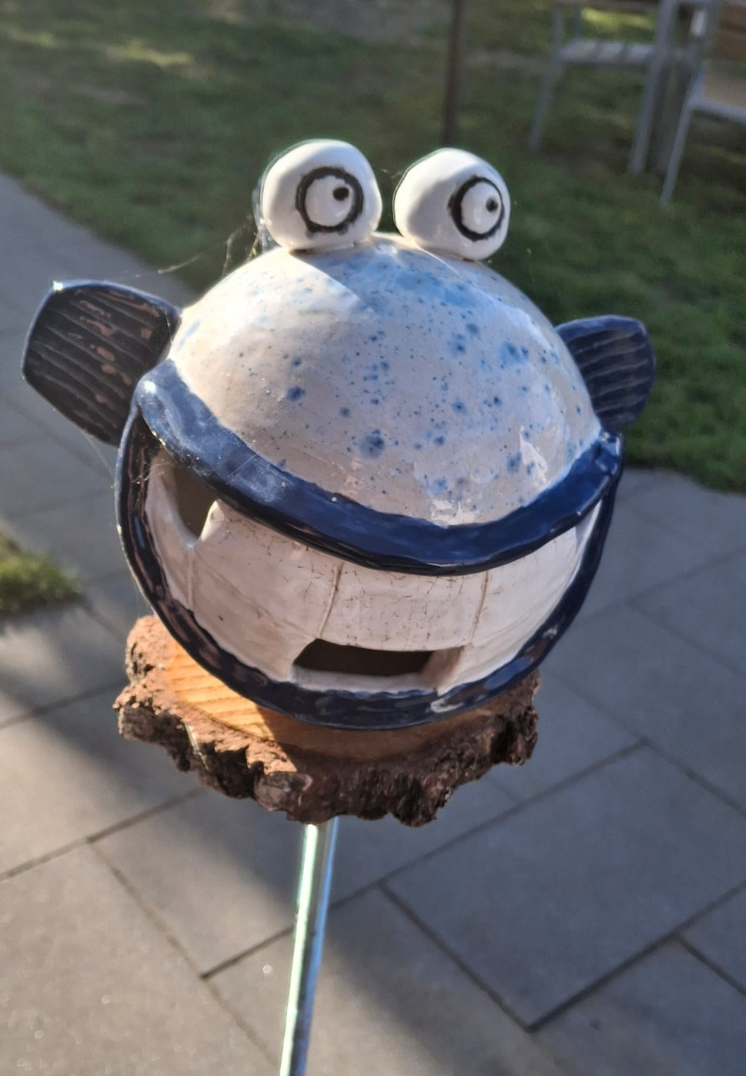 Gartenstecker Fisch